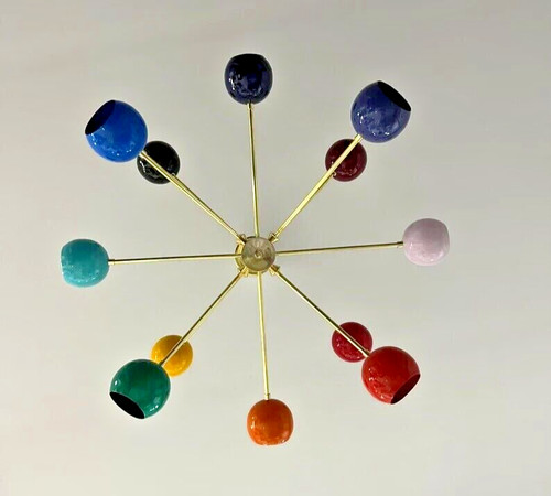 Siècle style globe nuances - mi,