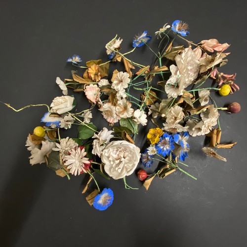 Lot fleurs anciennes en - lot,